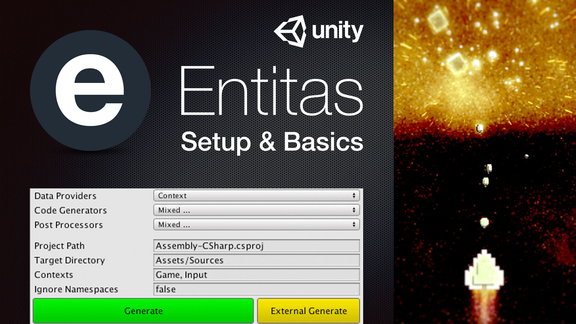 Video: Entitas - Shmup - Part 1 Shmup1