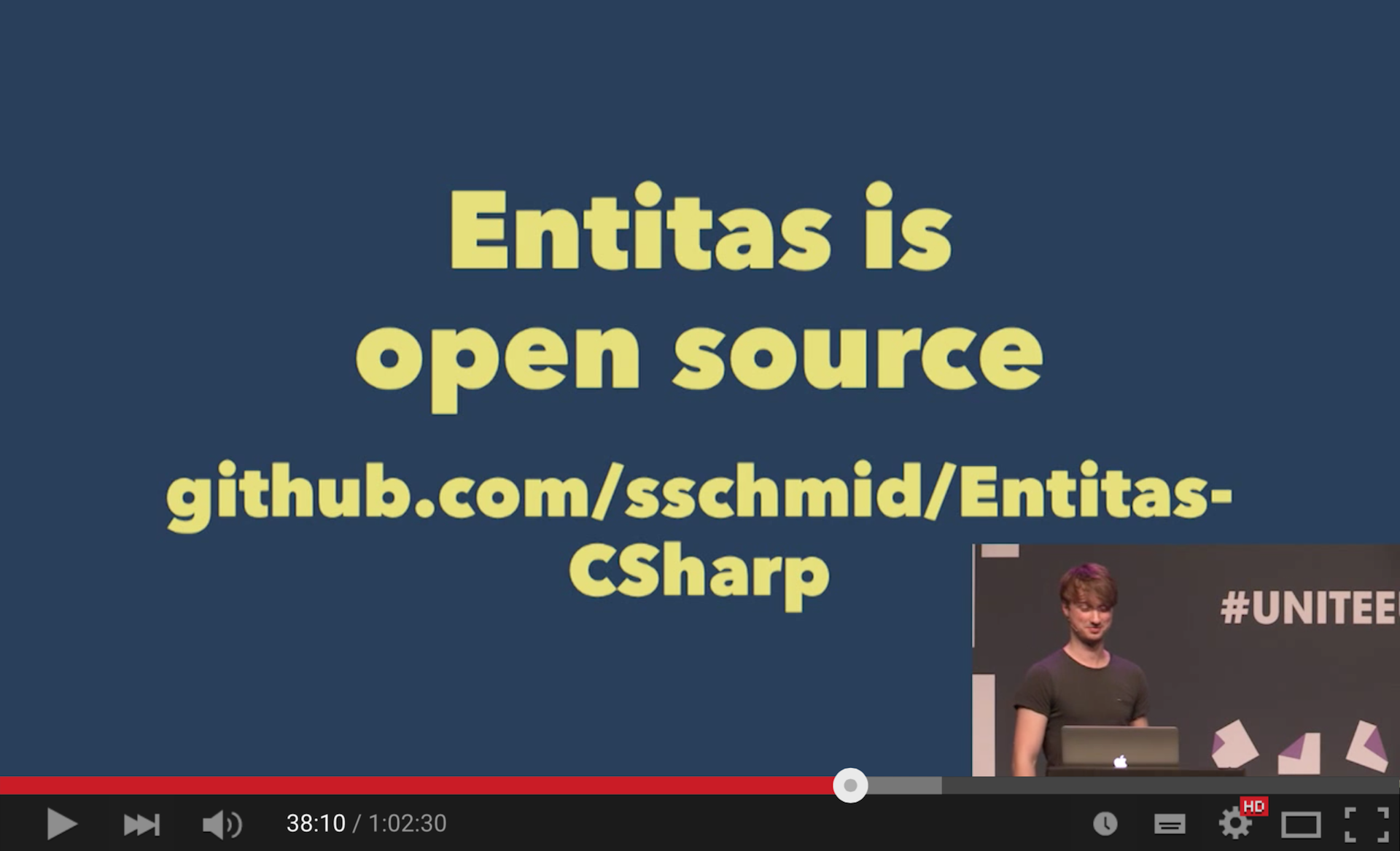 Video: Watch the Entitas Talk at Unite Europe 2015 Unite 15
