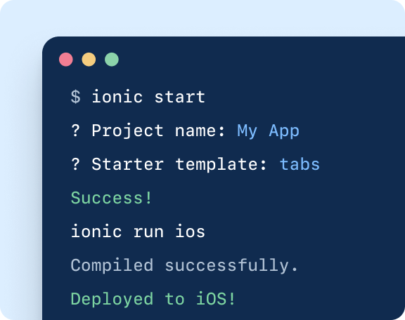 Ionic CLI