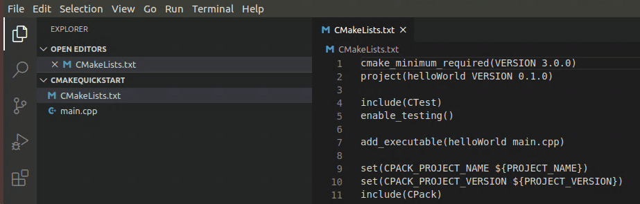 Project contents