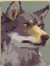 Aware Wolf Avatar