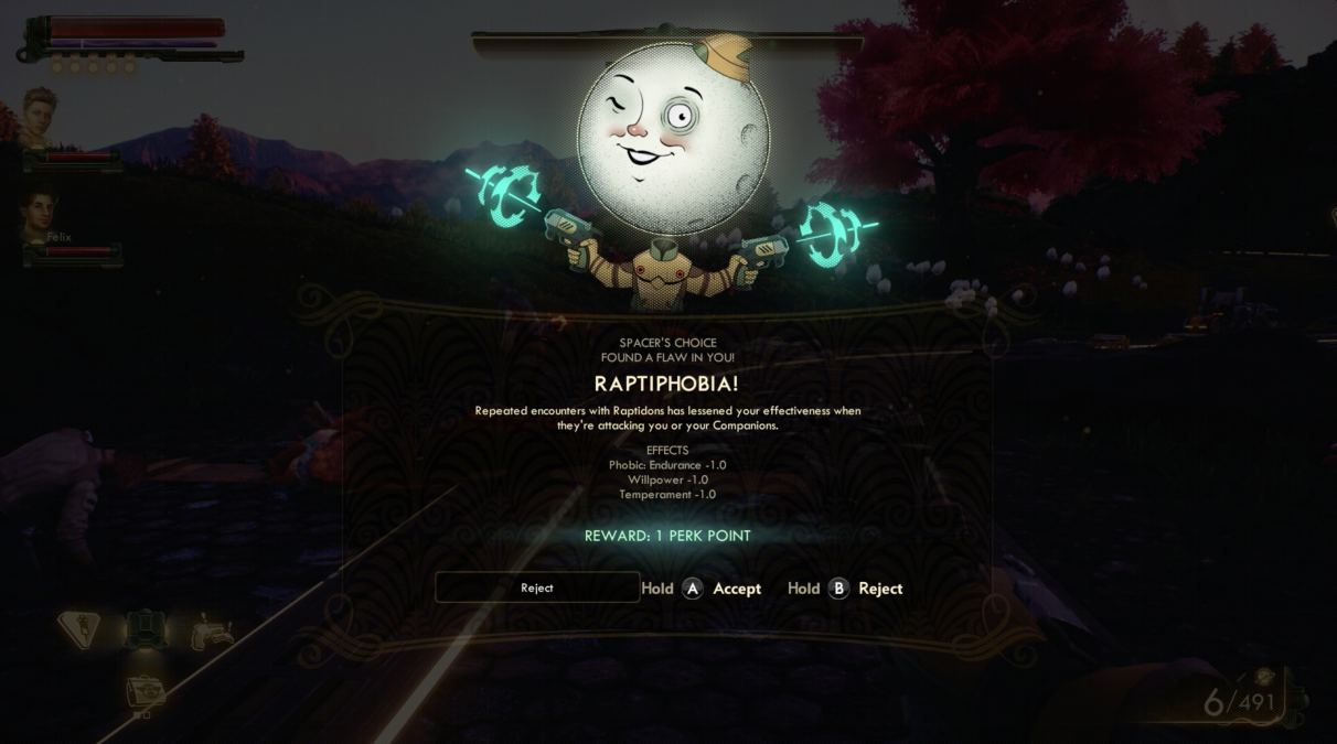 The Outer Worlds flaws