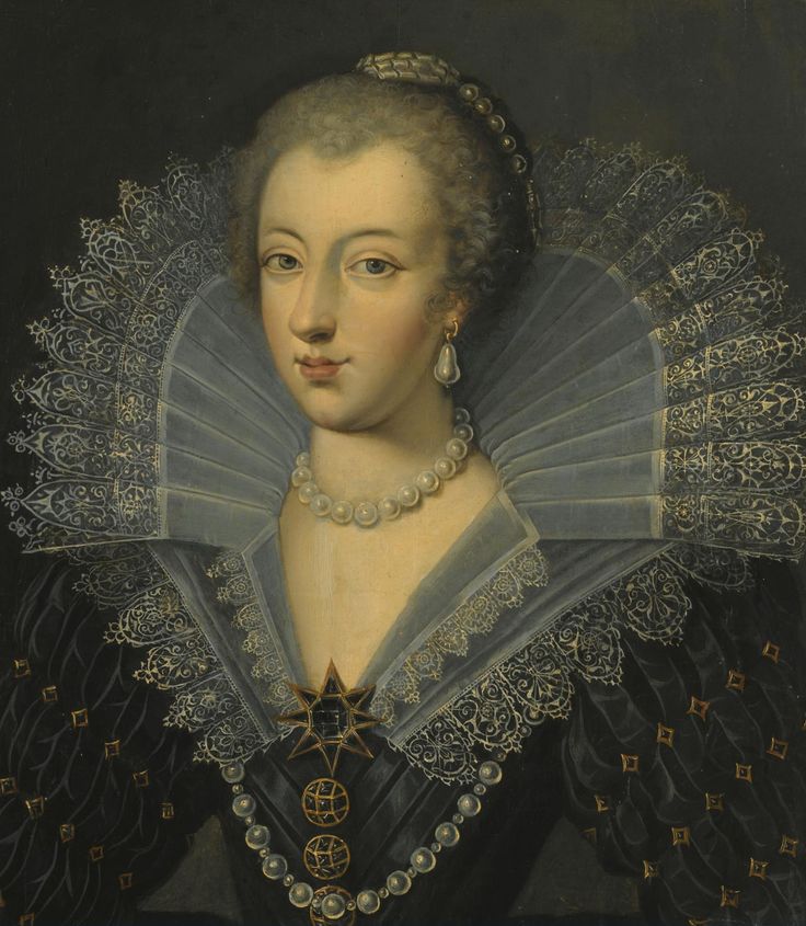 La reine Anne d'Autriche by Frans Pourbus the Younger | Grand Ladies | gogm